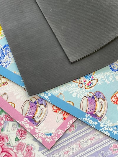 英國玫瑰花杯超吸水軟墊/地墊7