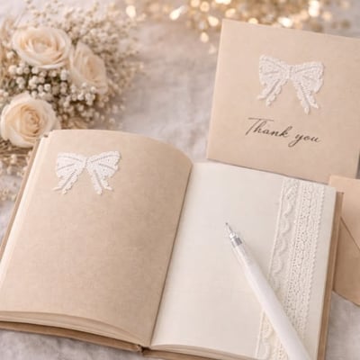 浪漫蕾絲禮物貼紙(三入組)4