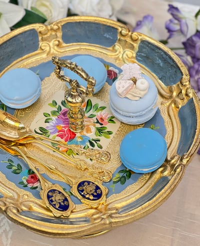 義大利佛羅倫斯手工高腳蛋糕盤7