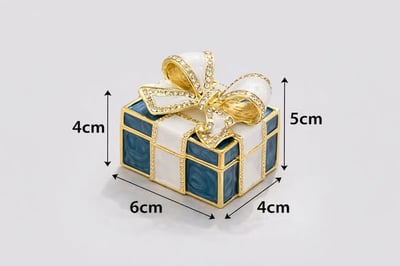 法式浪漫蝴蝶結首飾盒4