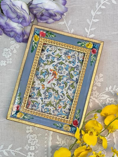 義大利佛羅倫斯手繪相框-小3