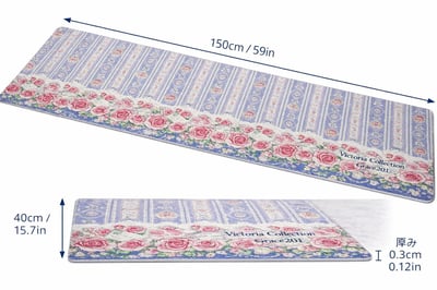 英國玫瑰超吸水軟墊/地墊6