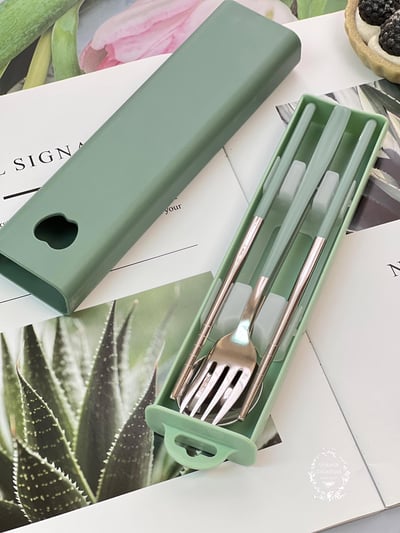 不鏽鋼攜帶型餐具套組2