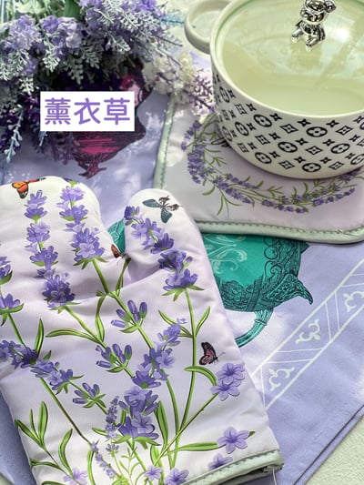 耐高溫隔熱手套+隔熱墊5