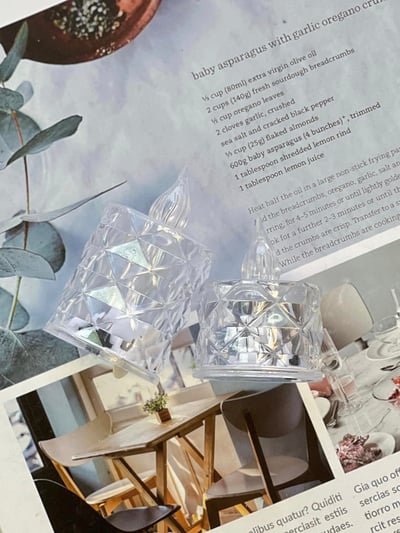 水晶菱紋LED仿真蠟燭燈7