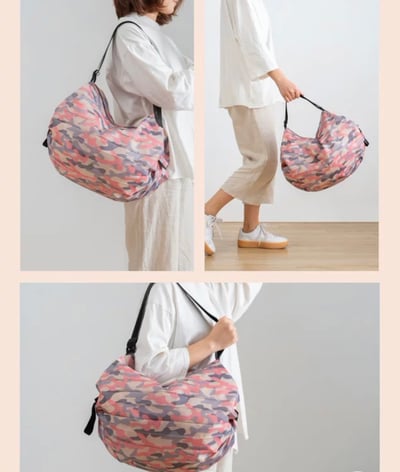 大容量可折疊風琴購物包(隨機出貨)5