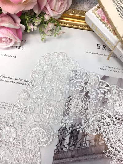 歐式蕾絲花邊桌蓋墊/桌巾3