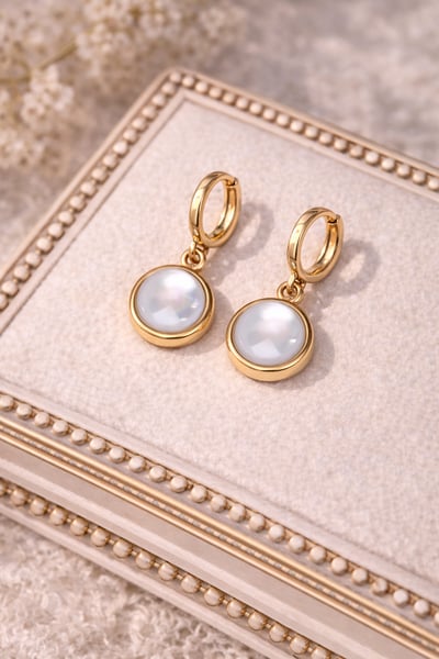 法式月光母貝可變式吊墜4