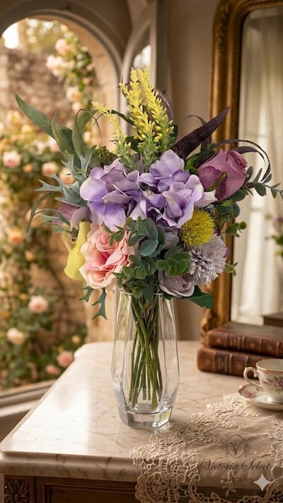 高級感仿真藝術花束5