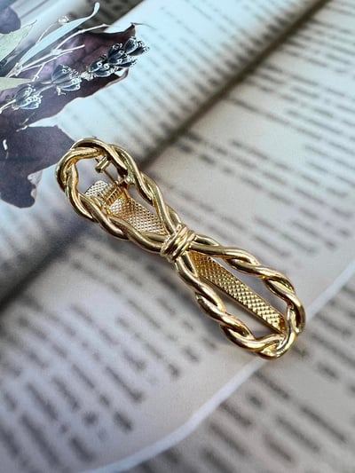 正韓飾品-蝴蝶繩結髮夾2