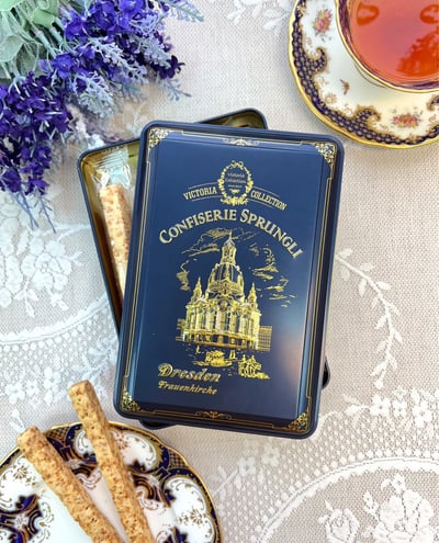 法式藍調聖母教堂馬口鐵盒2