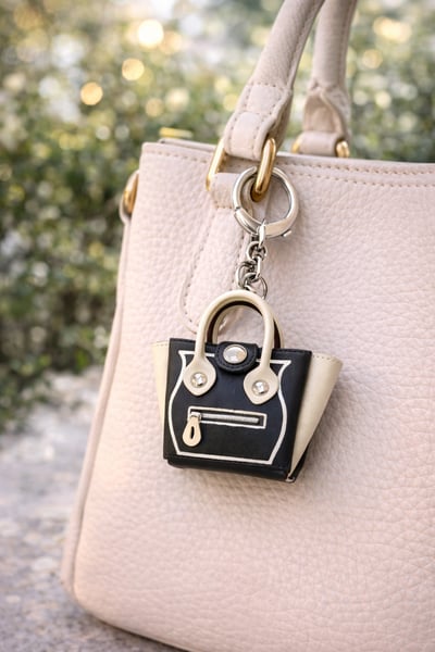 歐風微奢迷你包鑰匙圈/掛飾5