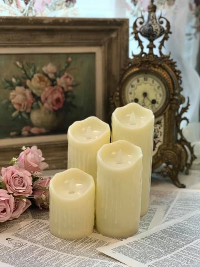 LED氣氛蠟燭/LED仿真蠟燭燈(暖色調)2