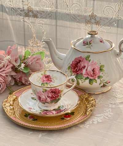 義大利佛羅倫斯手工水果圓形小茶盤5