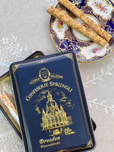 法式藍調聖母教堂馬口鐵盒4