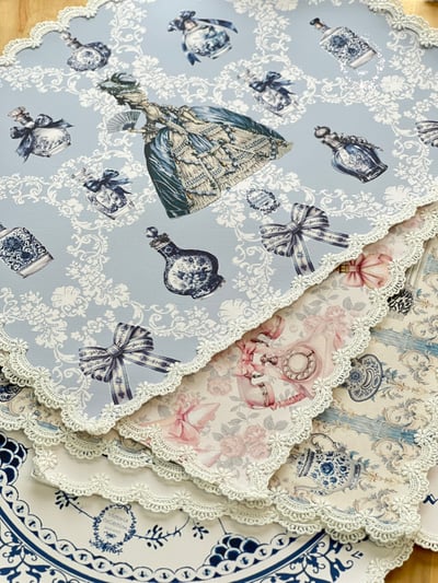 維多利亞貴族花園餐墊1