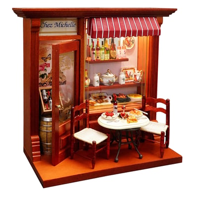 德國Reutter Miniaturen-帶燈迷你櫃7