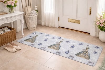 18世紀貴族花園超吸水軟墊/地墊 (長款)3