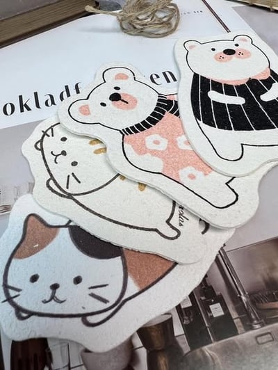 天然木漿洗碗海綿(2入組)3