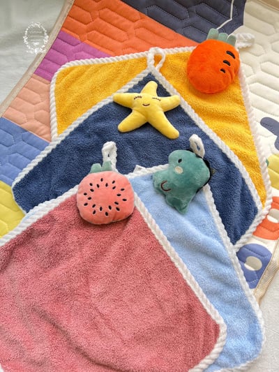 繽紛糖果擦手巾1