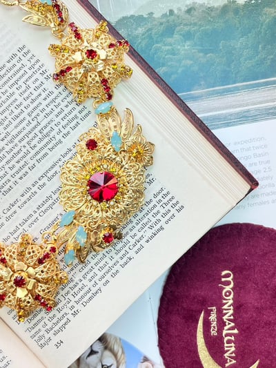 MONNALUNA-璀璨之花項鍊4