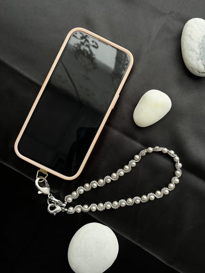 手機珍珠手拿繩2