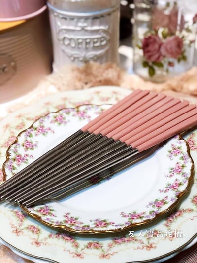 馬卡龍不銹鋼筷子(3雙一組)5