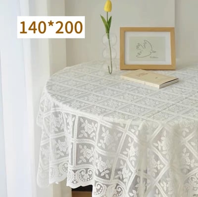 法式復古蕾絲桌布/桌巾4