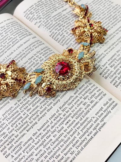 MONNALUNA-璀璨之花項鍊2