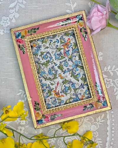 義大利佛羅倫斯手繪相框-小4