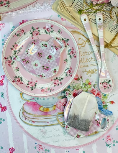 Isabelle Rose玫瑰茶包碟2