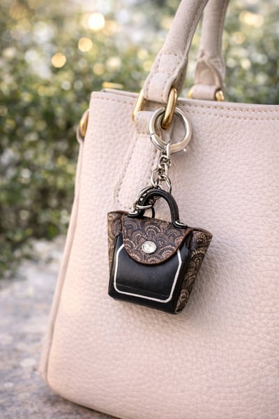 歐風微奢迷你包鑰匙圈/掛飾6