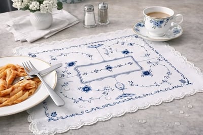 維多利亞貴族花園餐墊3