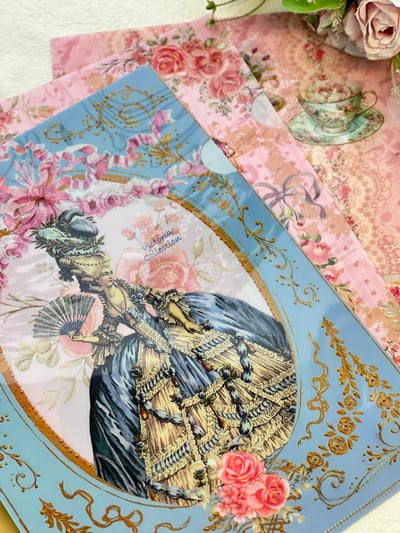 獨家維多利亞L型資料夾(3入一組2