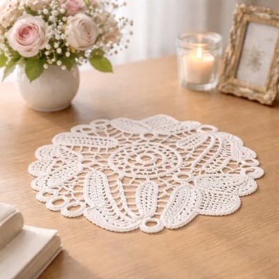 維多利亞古典蕾絲桌墊/杯墊4