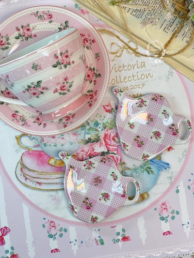 Isabelle Rose玫瑰茶包碟1