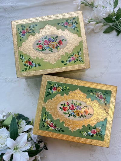 義大利佛羅倫斯手工長方型儲物盒10