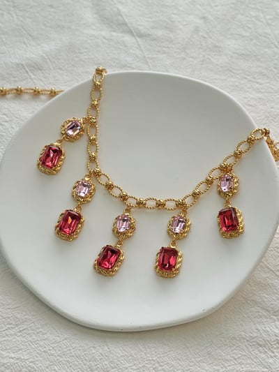 MONNALUNA-Crystal and Spiga Ring7