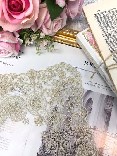 歐式蕾絲花邊桌蓋墊/桌巾2