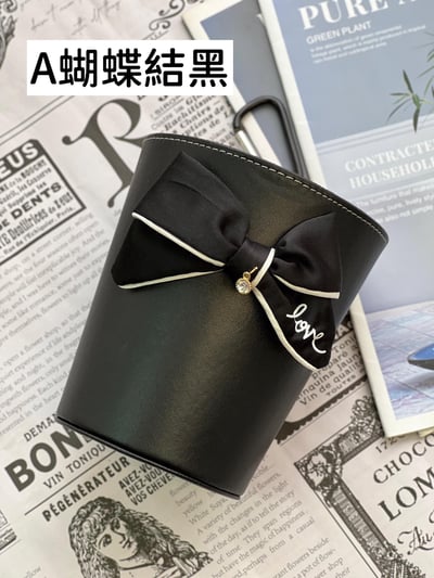 車用皮革收納桶/垃圾桶2