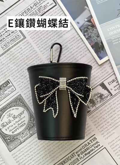 車用皮革收納桶/垃圾桶6