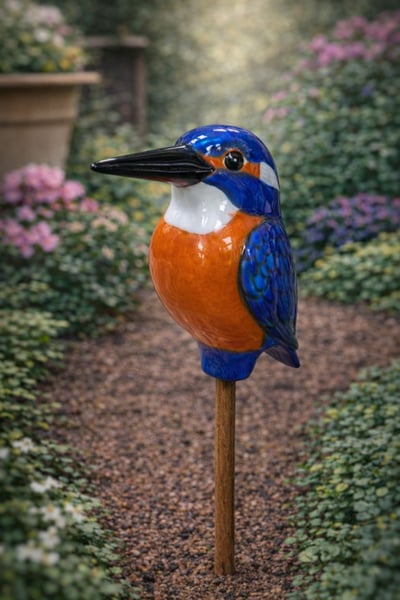 住在花園裡的小角色｜陶瓷庭園鳥飾5