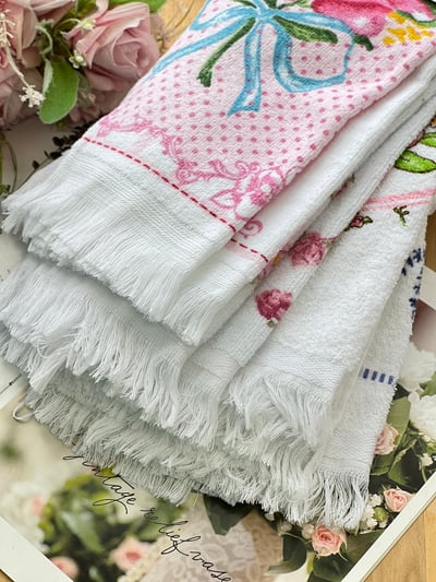 花園時光純棉毛巾7