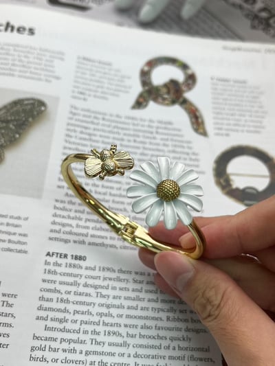 小蜜蜂白雛菊手環1