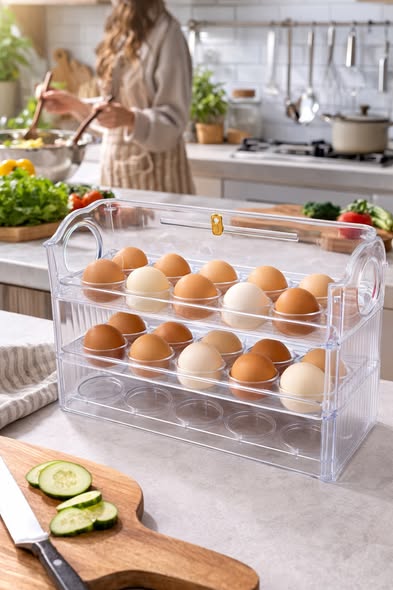日期刻度雞蛋收納盒3