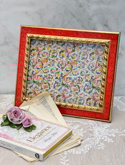 義大利佛羅倫斯手工雕花相框2