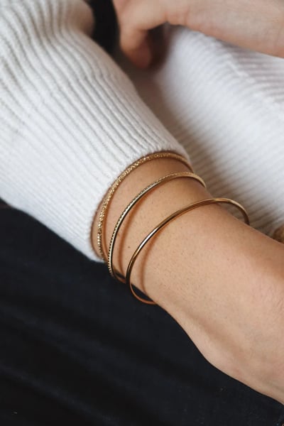 法式簡約可調式手環3