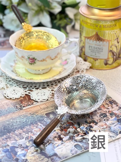 日式雕花濾茶器3