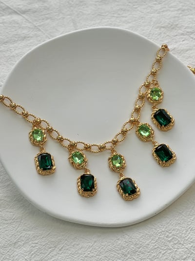 MONNALUNA-Crystal and Spiga Ring8