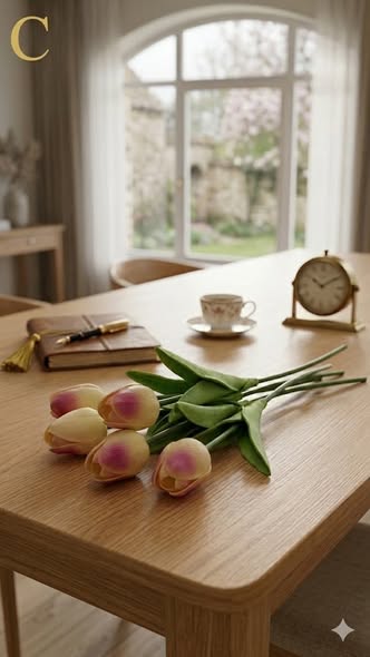 仿真漸層鬱金香系列4